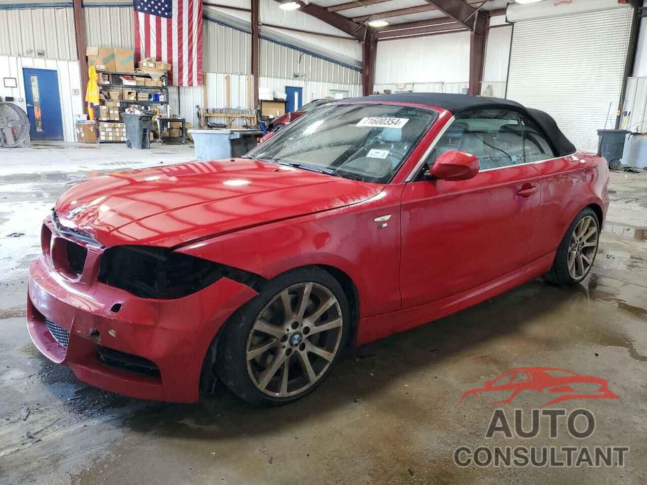 BMW 1 SERIES 2012 - WBAUN7C55CVM26371