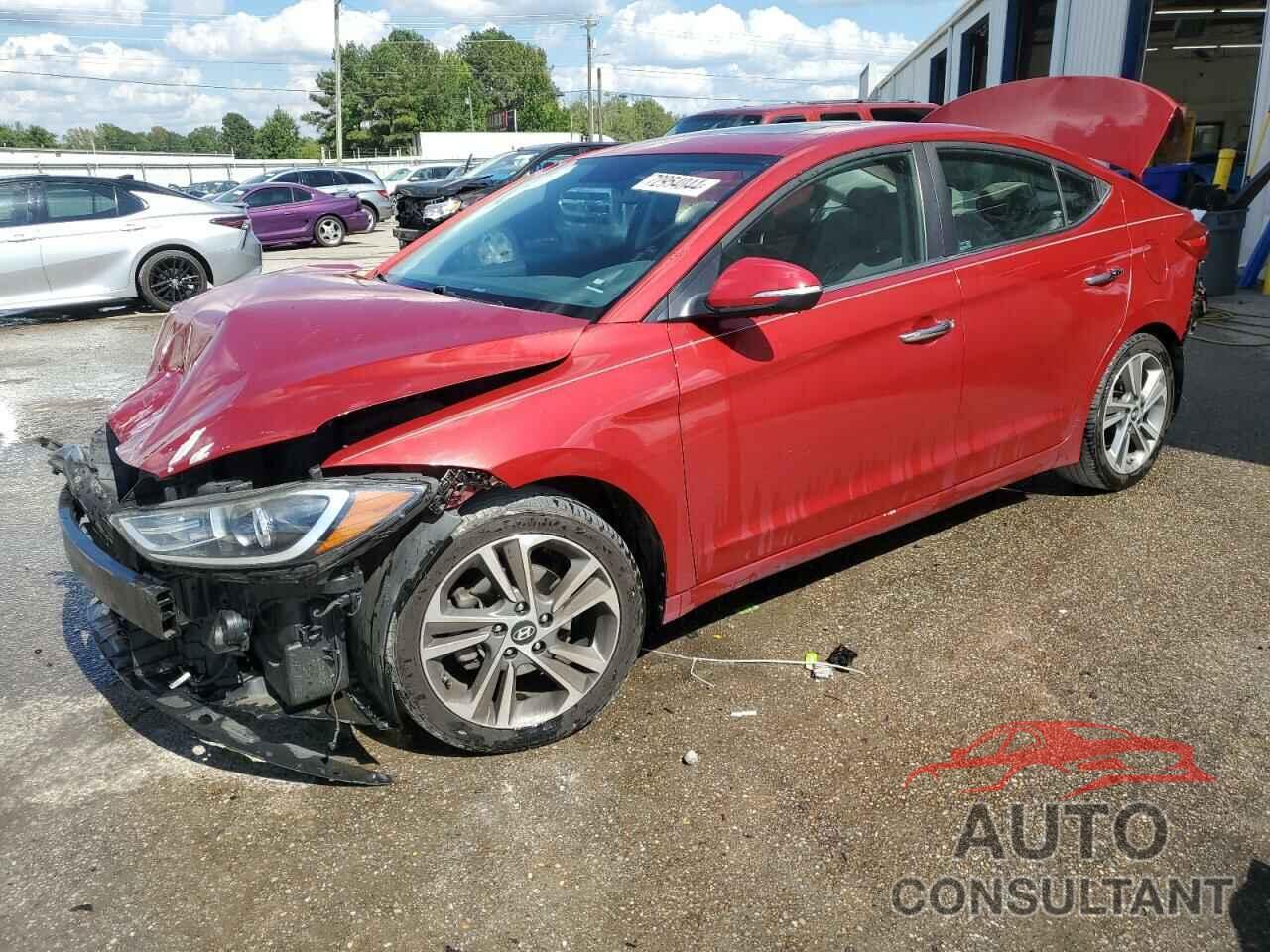 HYUNDAI ELANTRA 2017 - KMHD84LF5HU284033