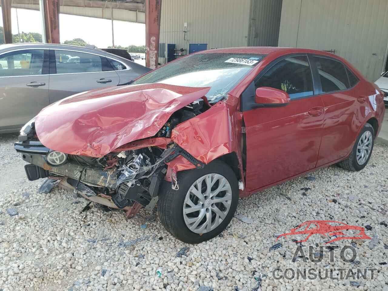 TOYOTA COROLLA 2018 - 5YFBURHE6JP778974