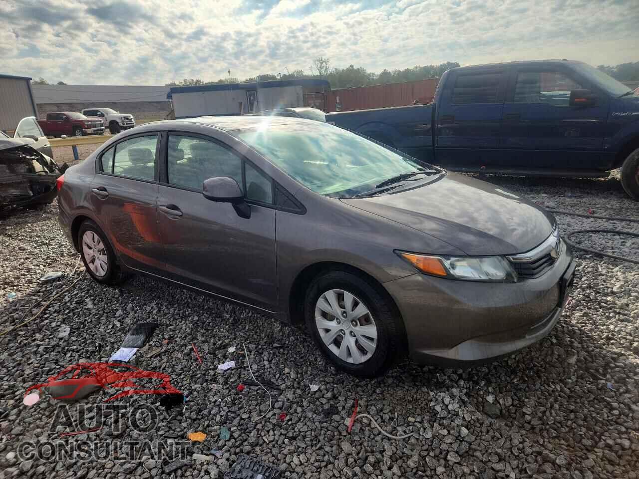 HONDA CIVIC 2012 - 19XFB2F54CE045215