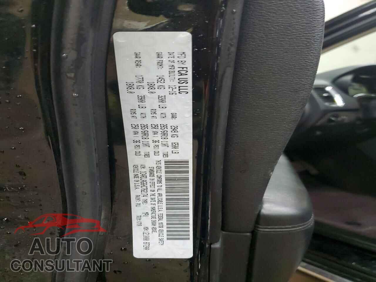 DODGE DURANGO 2017 - 1C4RDJAG6HC762174