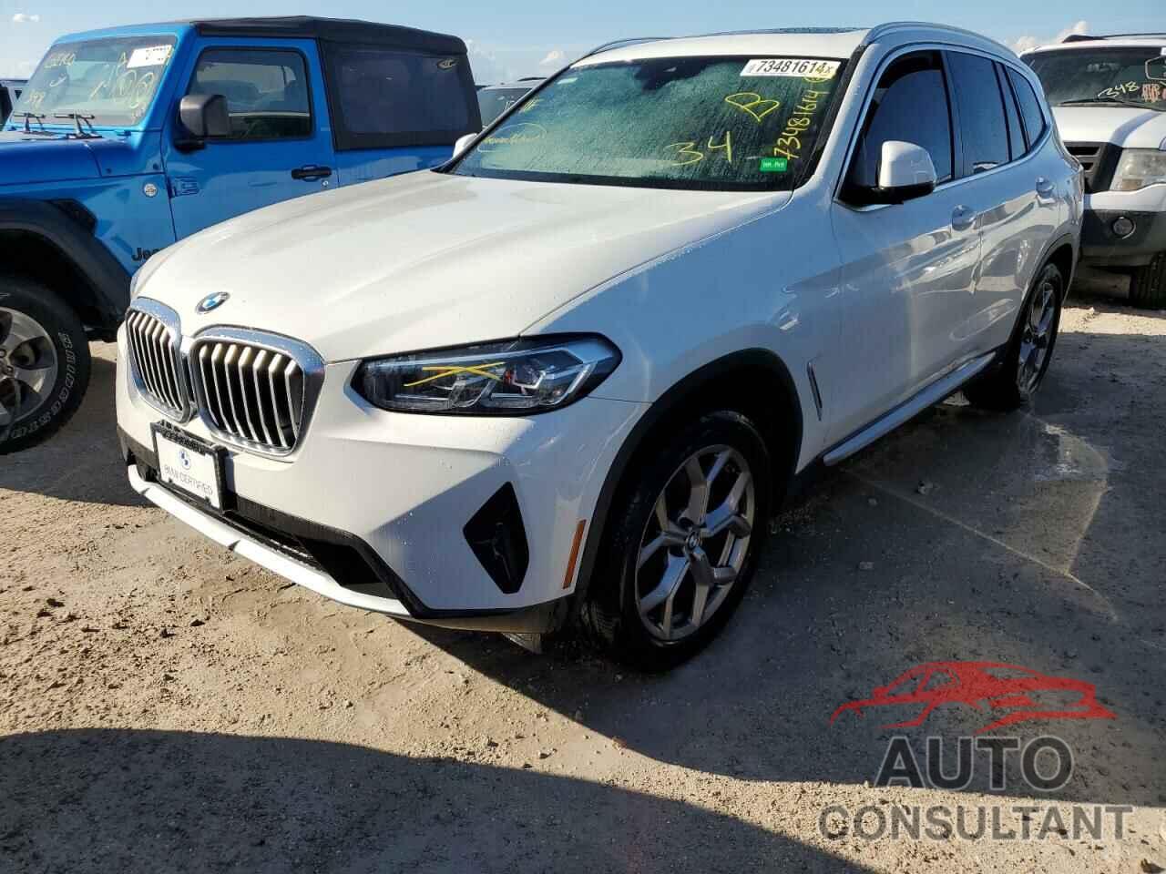 BMW X3 2022 - 5UX53DP03N9K31776