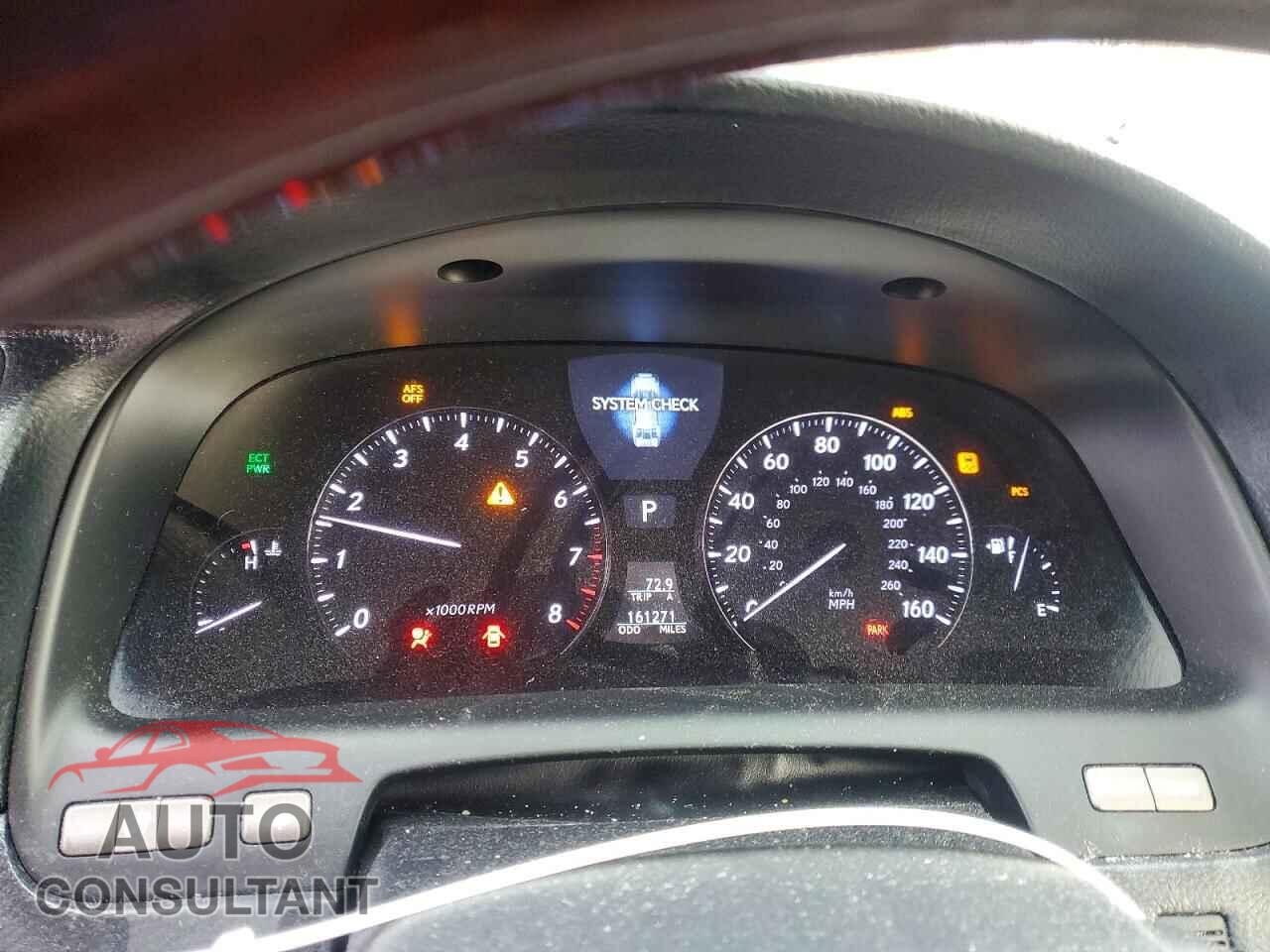 LEXUS LS460 2010 - JTHGL5EF4A5039533