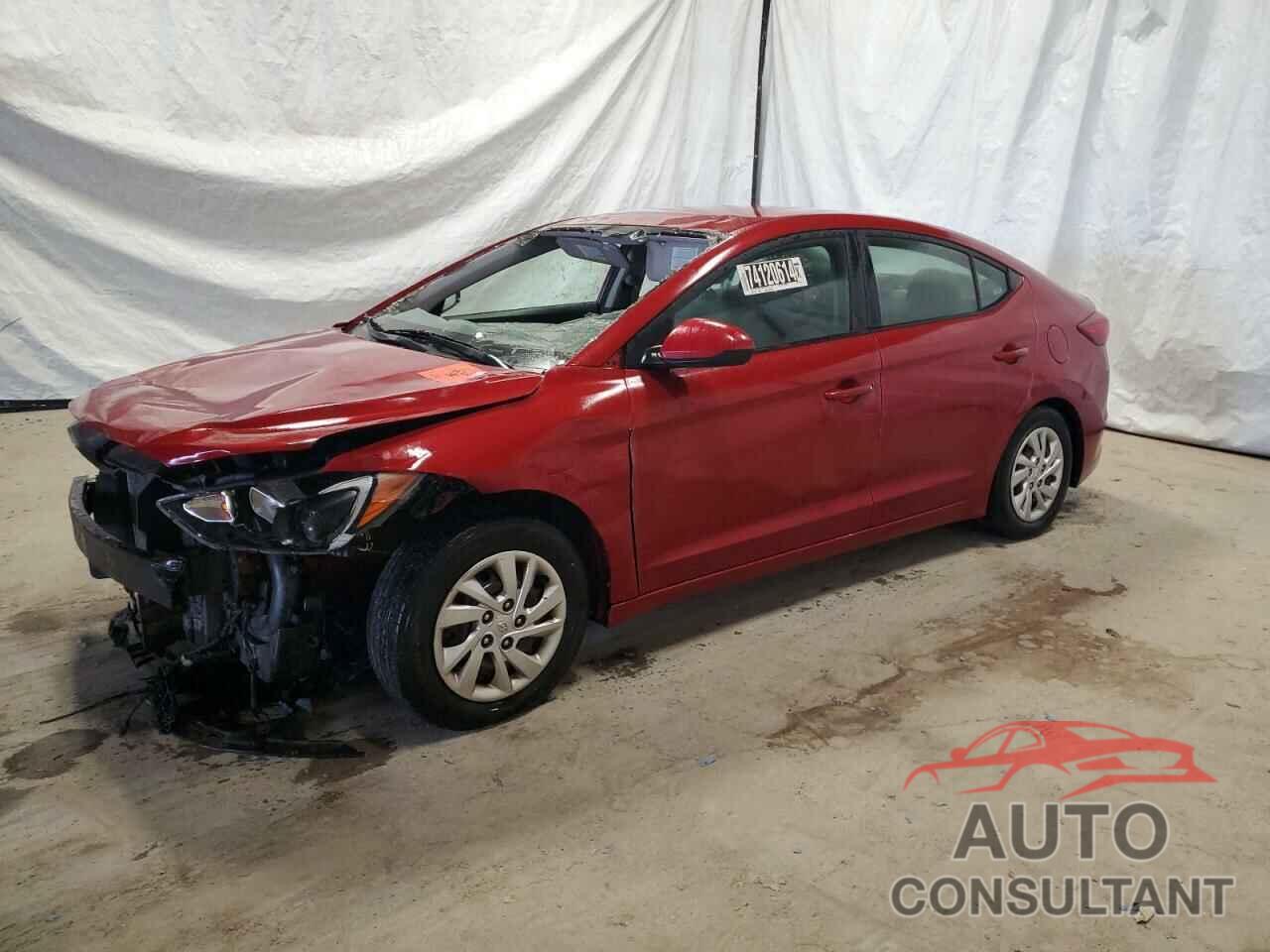 HYUNDAI ELANTRA 2017 - KMHD74LF9HU071542