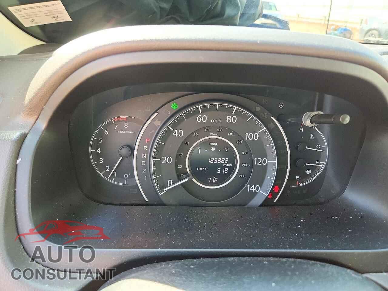 HONDA CRV 2012 - 5J6RM4H74CL031995