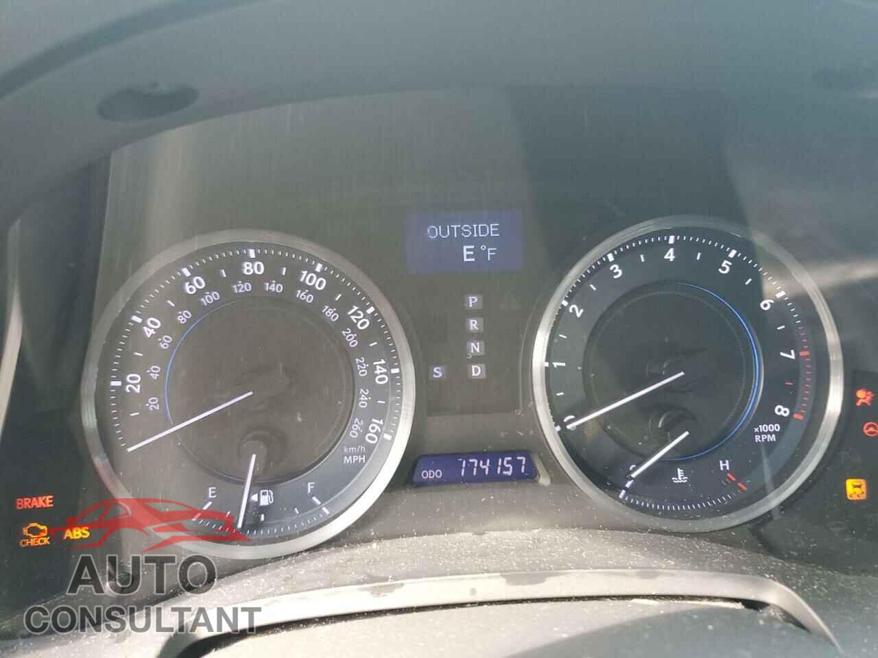 LEXUS IS 2012 - JTHBF5C20C5167305