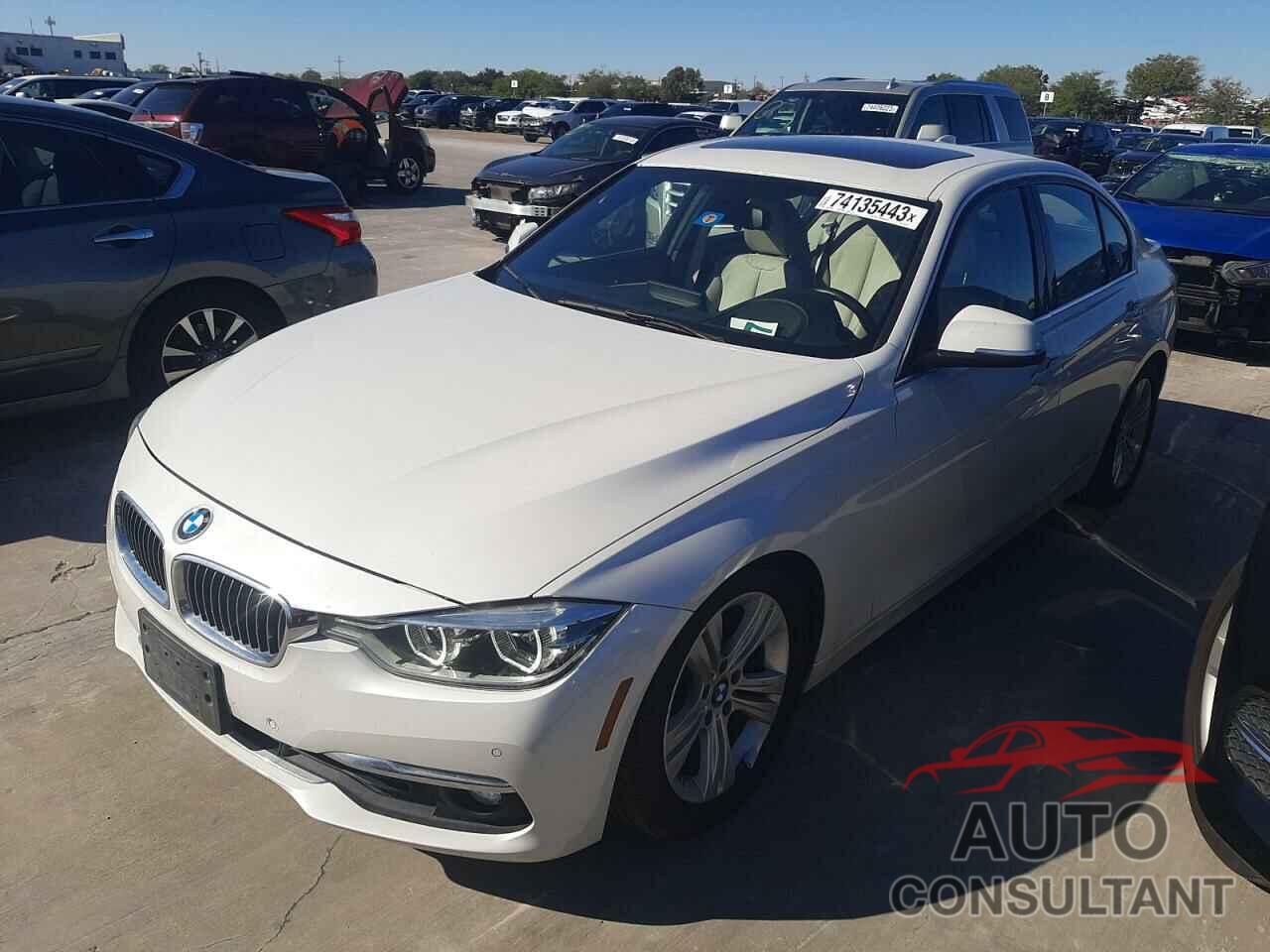 BMW 3 SERIES 2016 - WBA8E3G57GNU01725