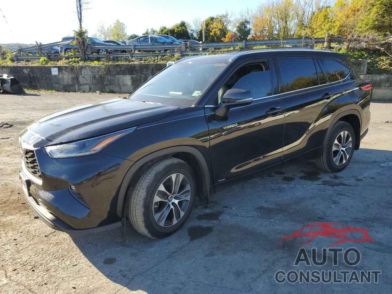TOYOTA HIGHLANDER 2021 - 5TDGBRCH8MS531173