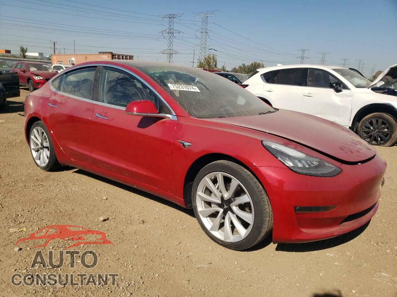 TESLA MODEL 3 2018 - 5YJ3E1EB6JF088036