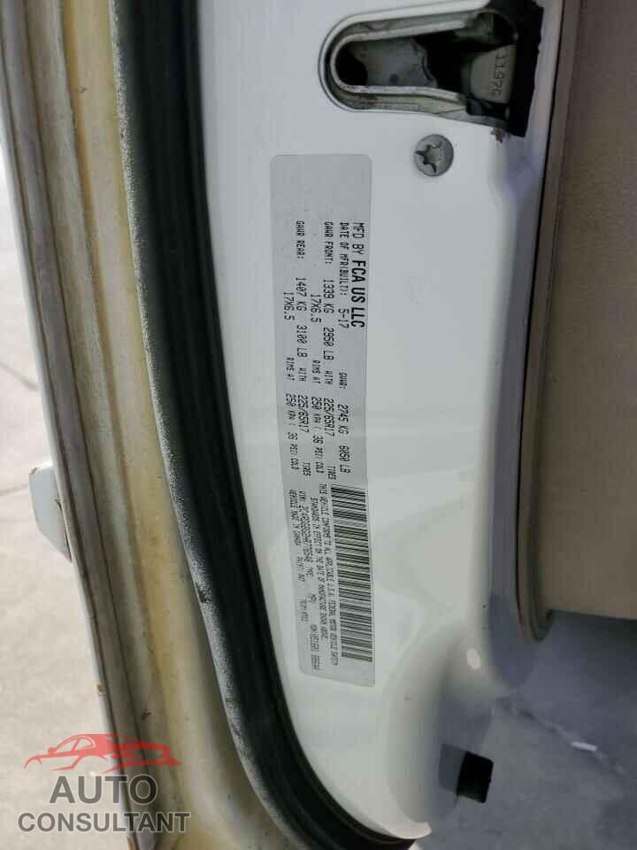 DODGE CARAVAN 2017 - 2C4RDGBG2HR776548