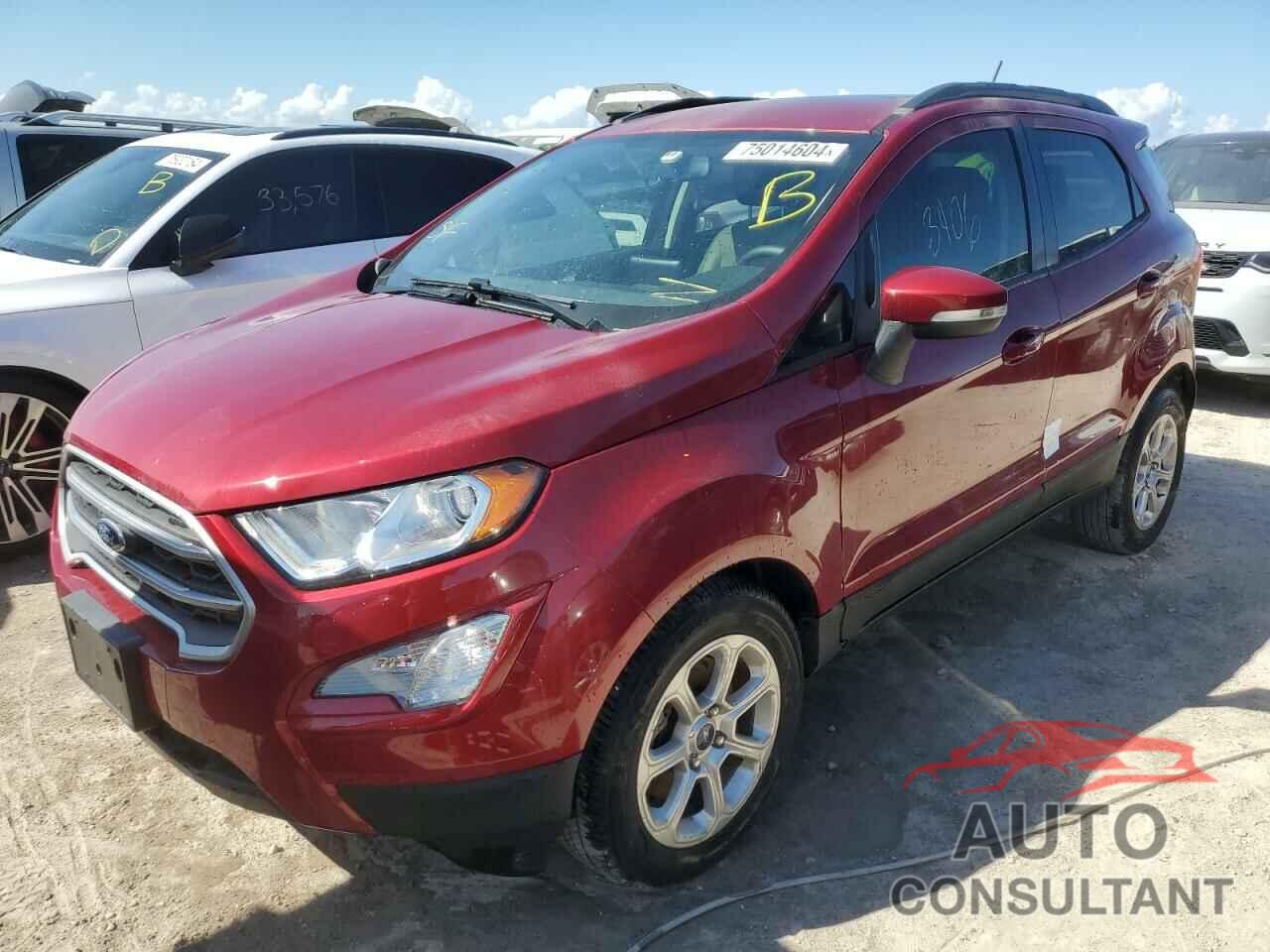 FORD ECOSPORT 2019 - MAJ3S2GE3KC305083