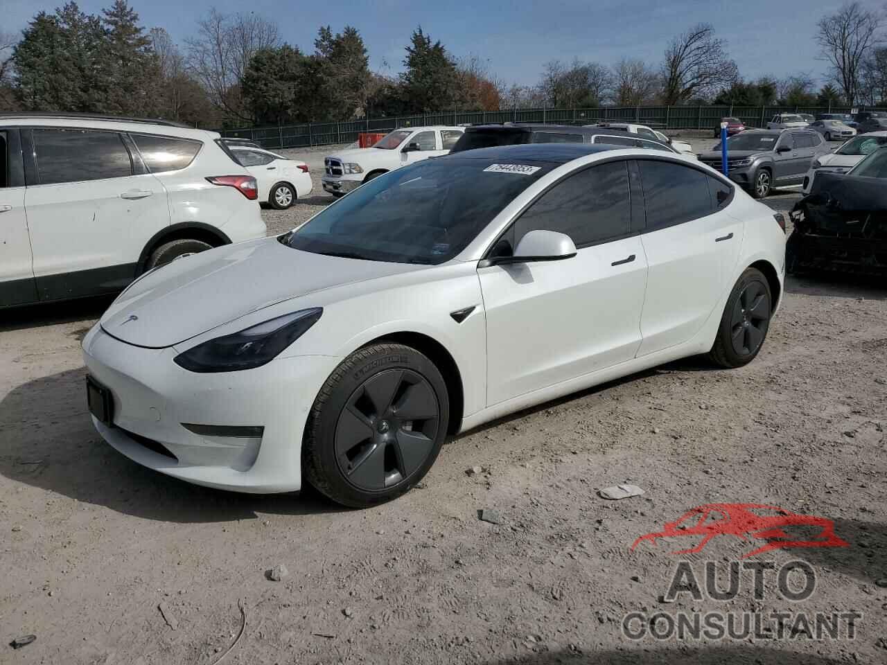 TESLA MODEL 3 2022 - 5YJ3E1EB1NF277523