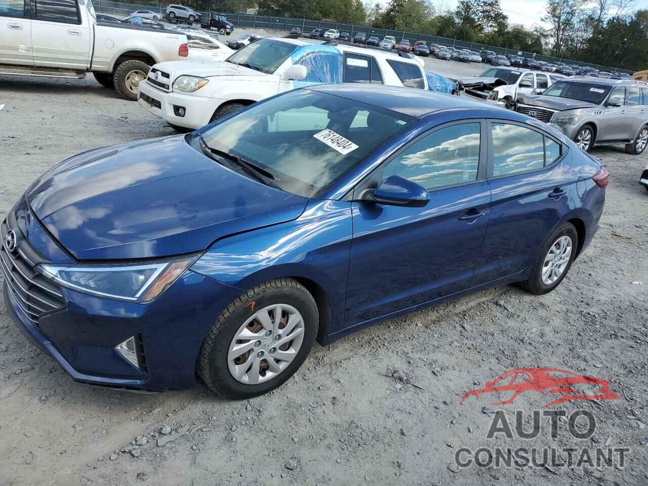 HYUNDAI ELANTRA 2019 - 5NPD74LF8KH481657