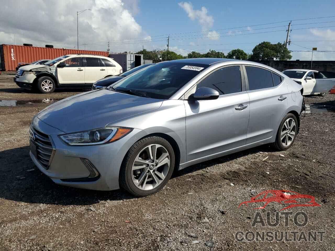 HYUNDAI ELANTRA 2017 - 5NPD84LF6HH093090