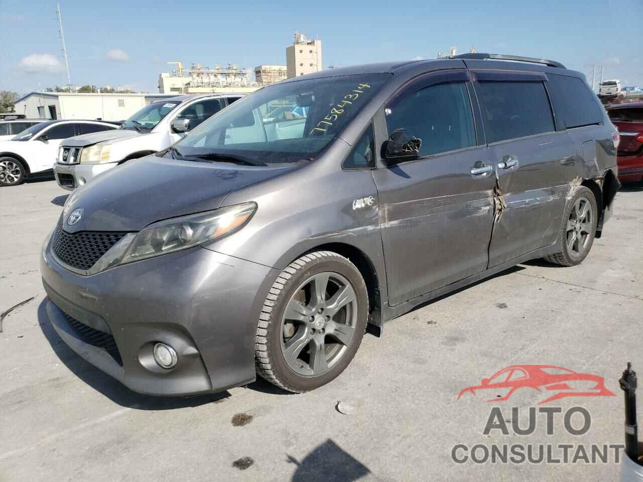 TOYOTA SIENNA 2017 - 5TDXZ3DC8HS864300