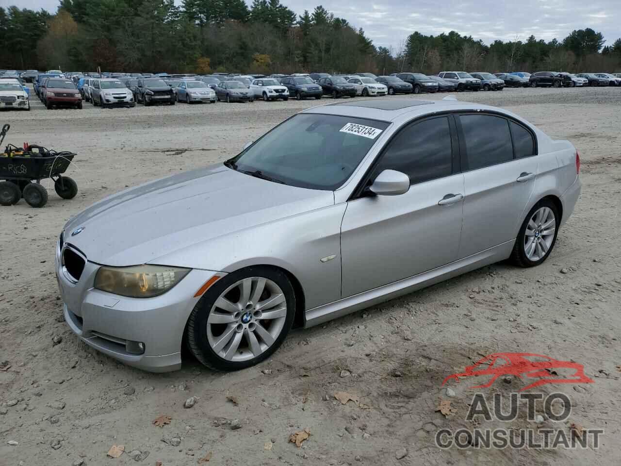 BMW 3 SERIES 2009 - WBAPL33509A406167