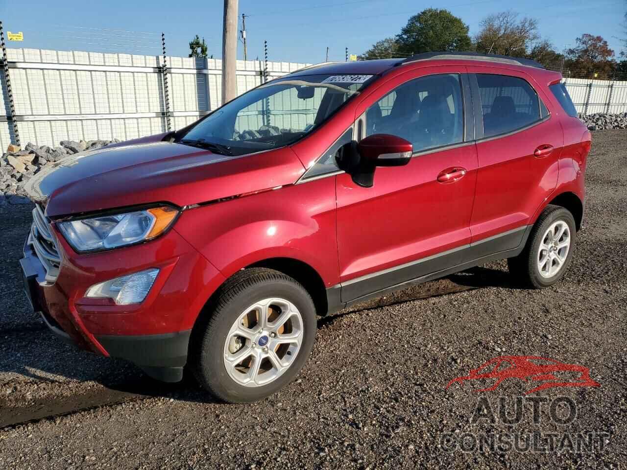 FORD ECOSPORT 2022 - MAJ6S3GL2NC464702