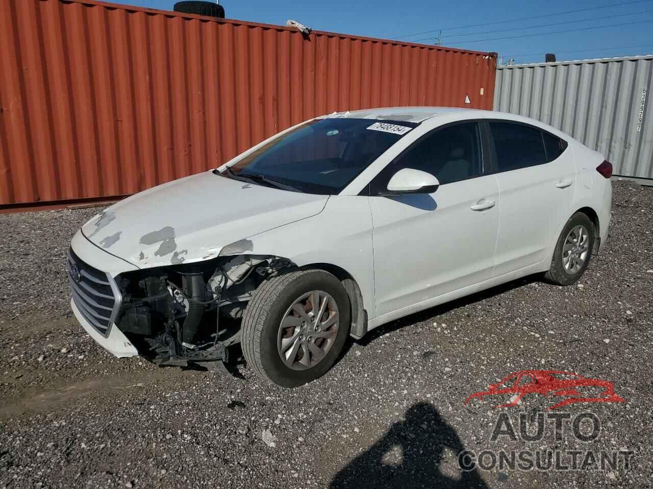 HYUNDAI ELANTRA 2018 - 5NPD74LF1JH323515