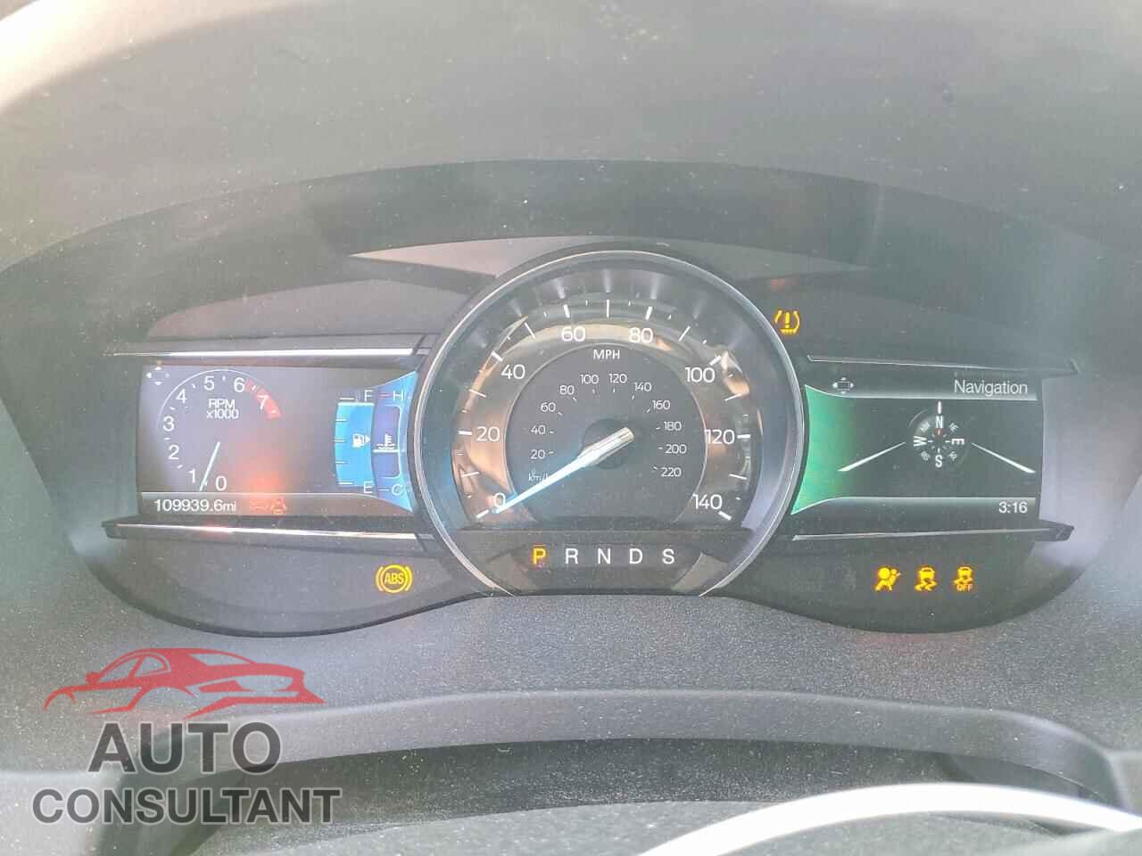 FORD EXPLORER 2017 - 1FM5K8F8XHGC92427