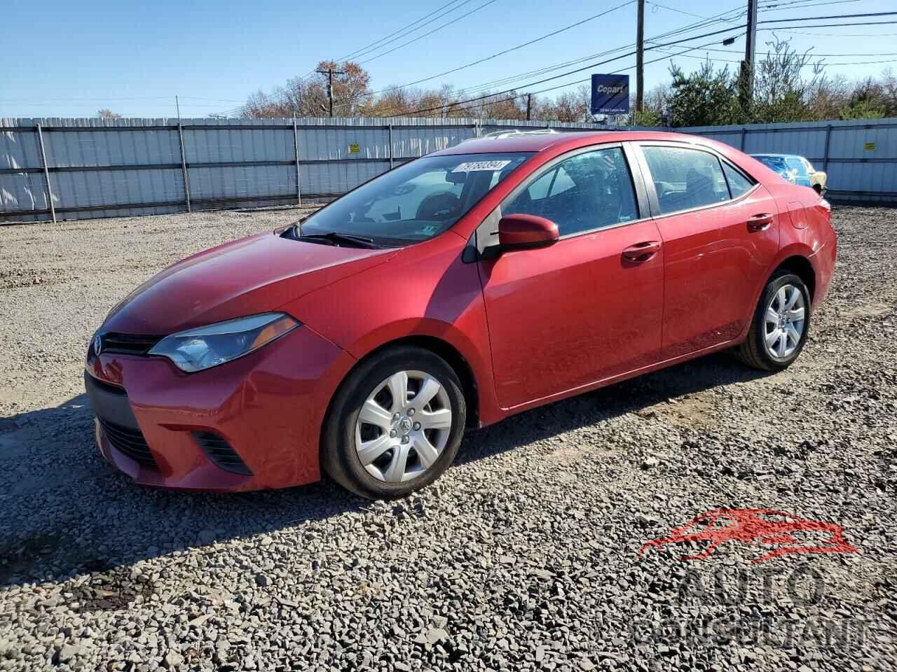 TOYOTA COROLLA 2014 - 2T1BURHE8EC172386