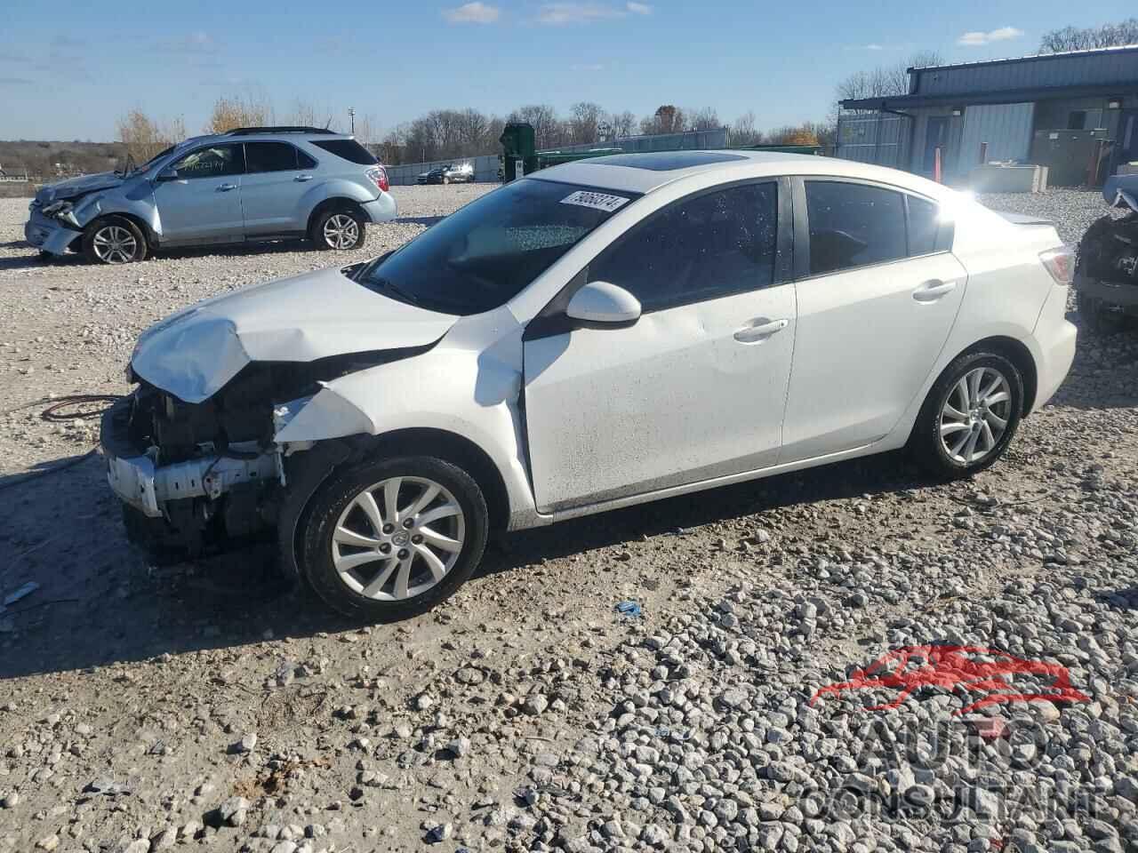 MAZDA 3 2012 - JM1BL1V77C1575853