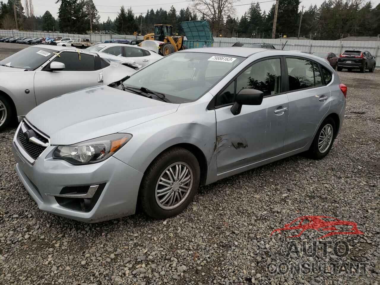 SUBARU IMPREZA 2015 - JF1GPAA6XFH276981