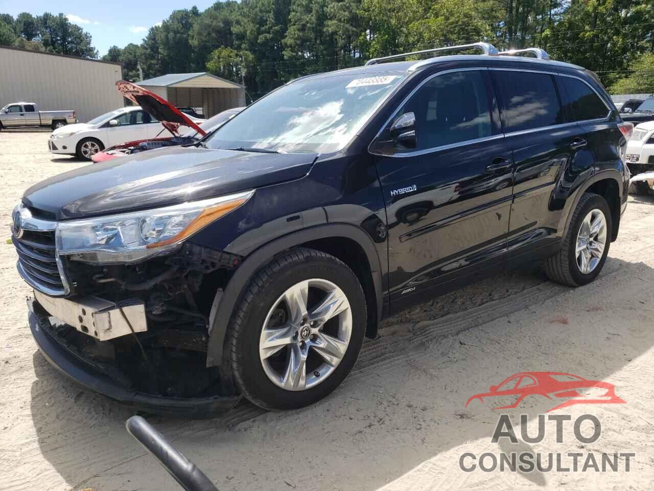 TOYOTA HIGHLANDER 2016 - 5TDDCRFH0GS016524