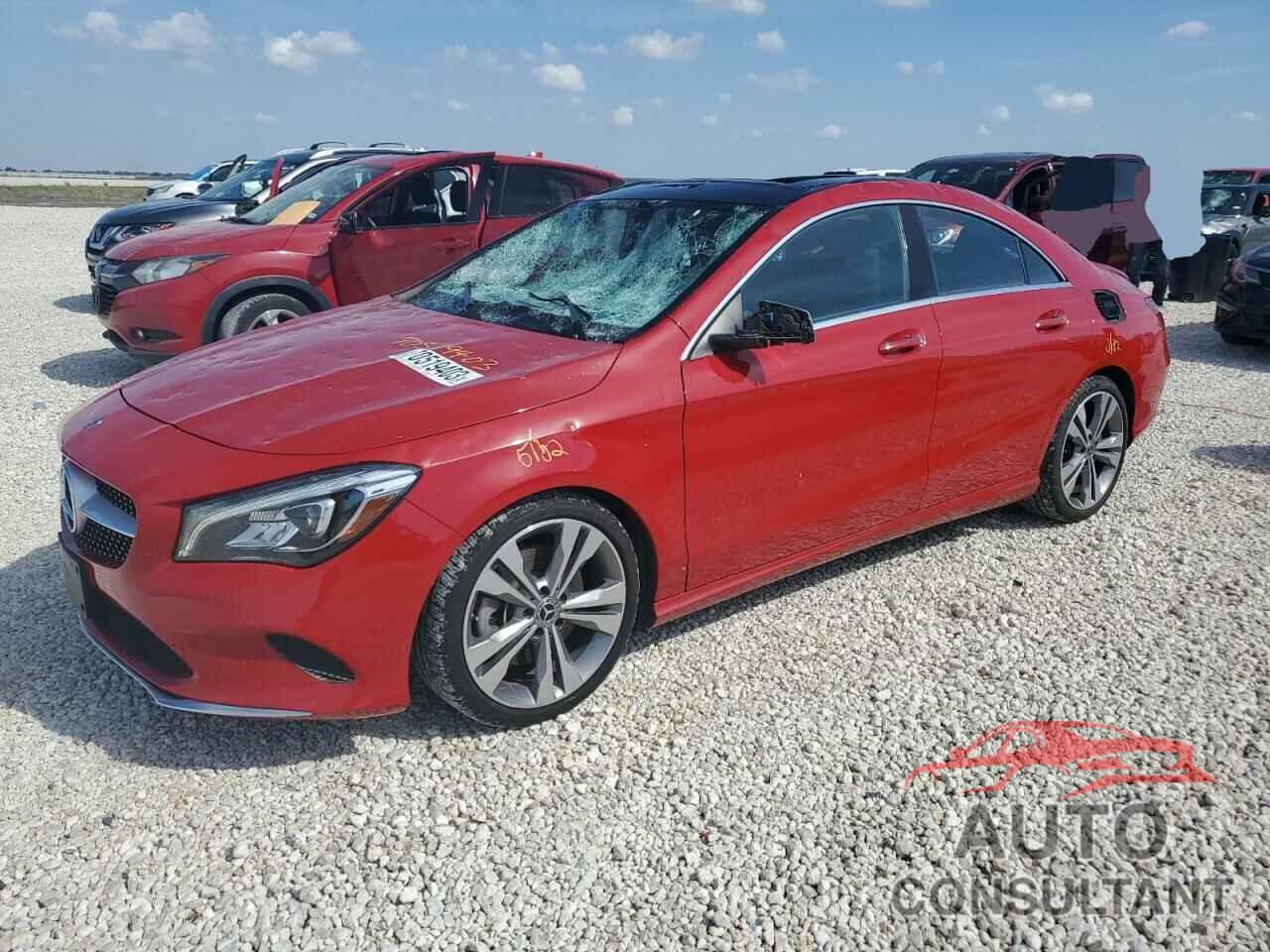 MERCEDES-BENZ CLA-CLASS 2019 - WDDSJ4EB4KN720789