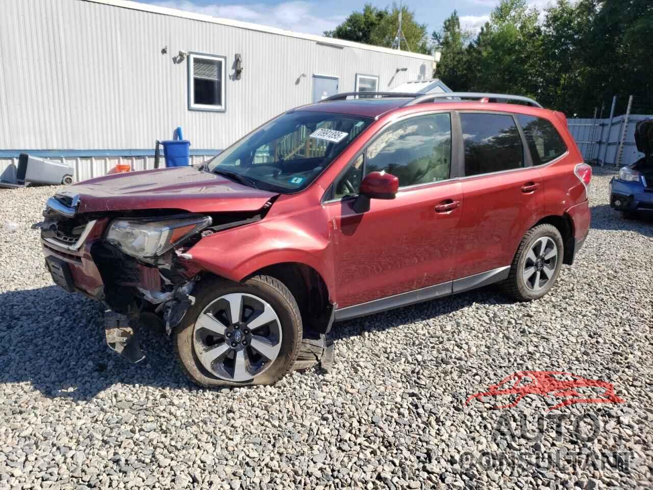 SUBARU FORESTER 2017 - JF2SJAEC1HH467974