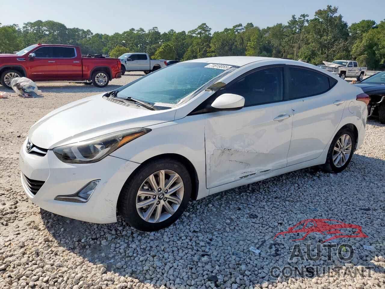 HYUNDAI ELANTRA 2016 - 5NPDH4AE3GH756219