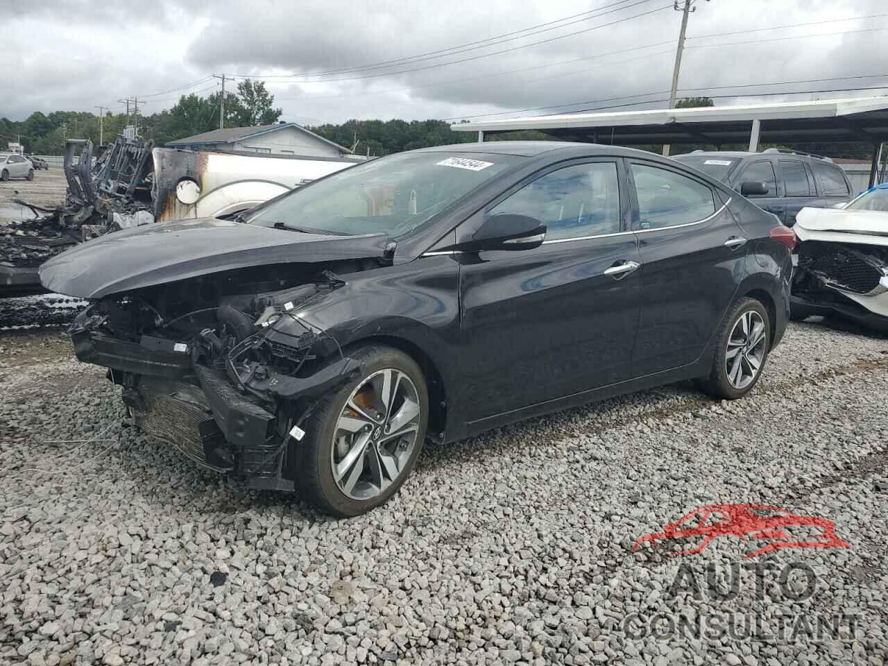 HYUNDAI ELANTRA 2016 - KMHDH4AE1GU479104