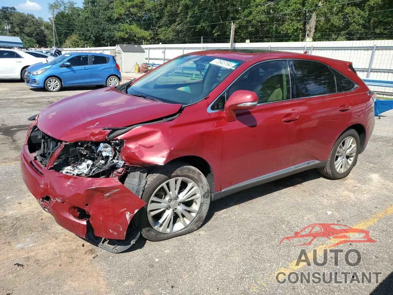 LEXUS RX450 2011 - JTJZB1BA7B2005973