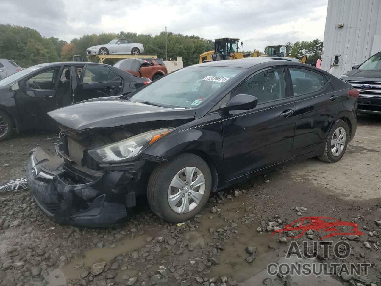 HYUNDAI ELANTRA 2016 - KMHDH4AE5GU487724