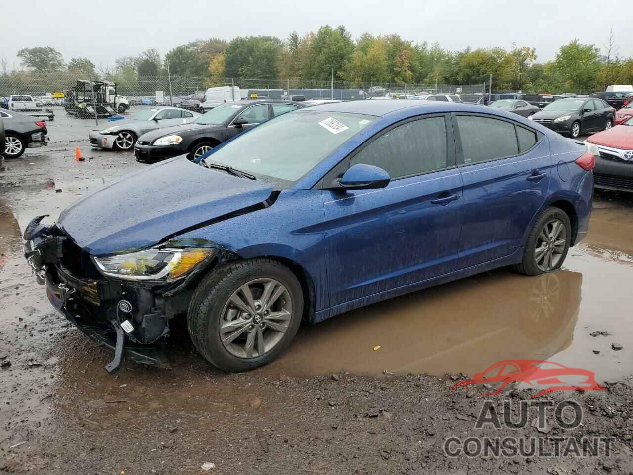 HYUNDAI ELANTRA 2018 - 5NPD84LFXJH324501