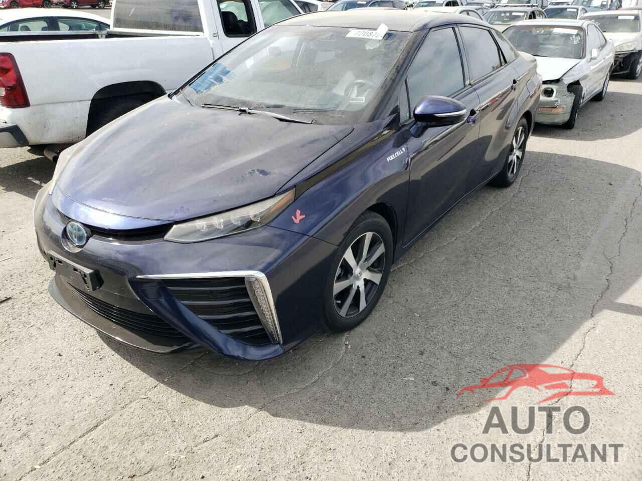 TOYOTA MIRAI 2016 - JTDBVRBD4GA000201