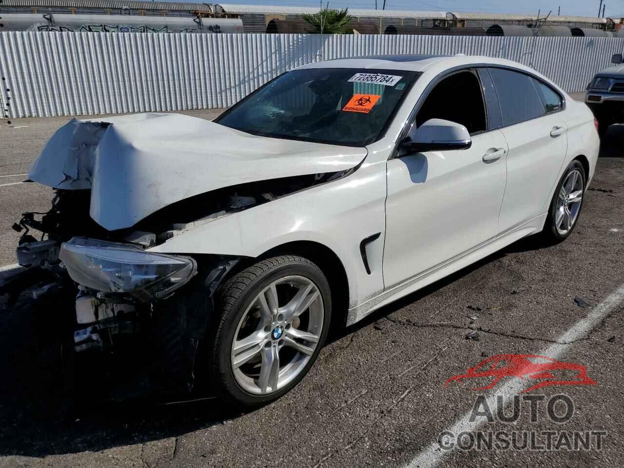 BMW 4 SERIES 2018 - WBA4J1C58JBM10348