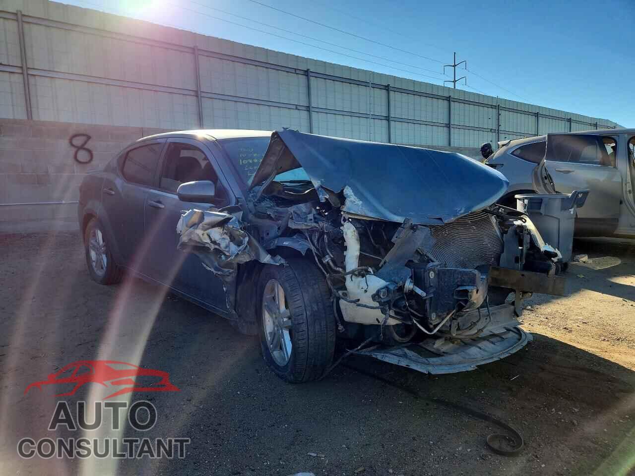 DODGE AVENGER 2012 - 1C3CDZCB8CN219593