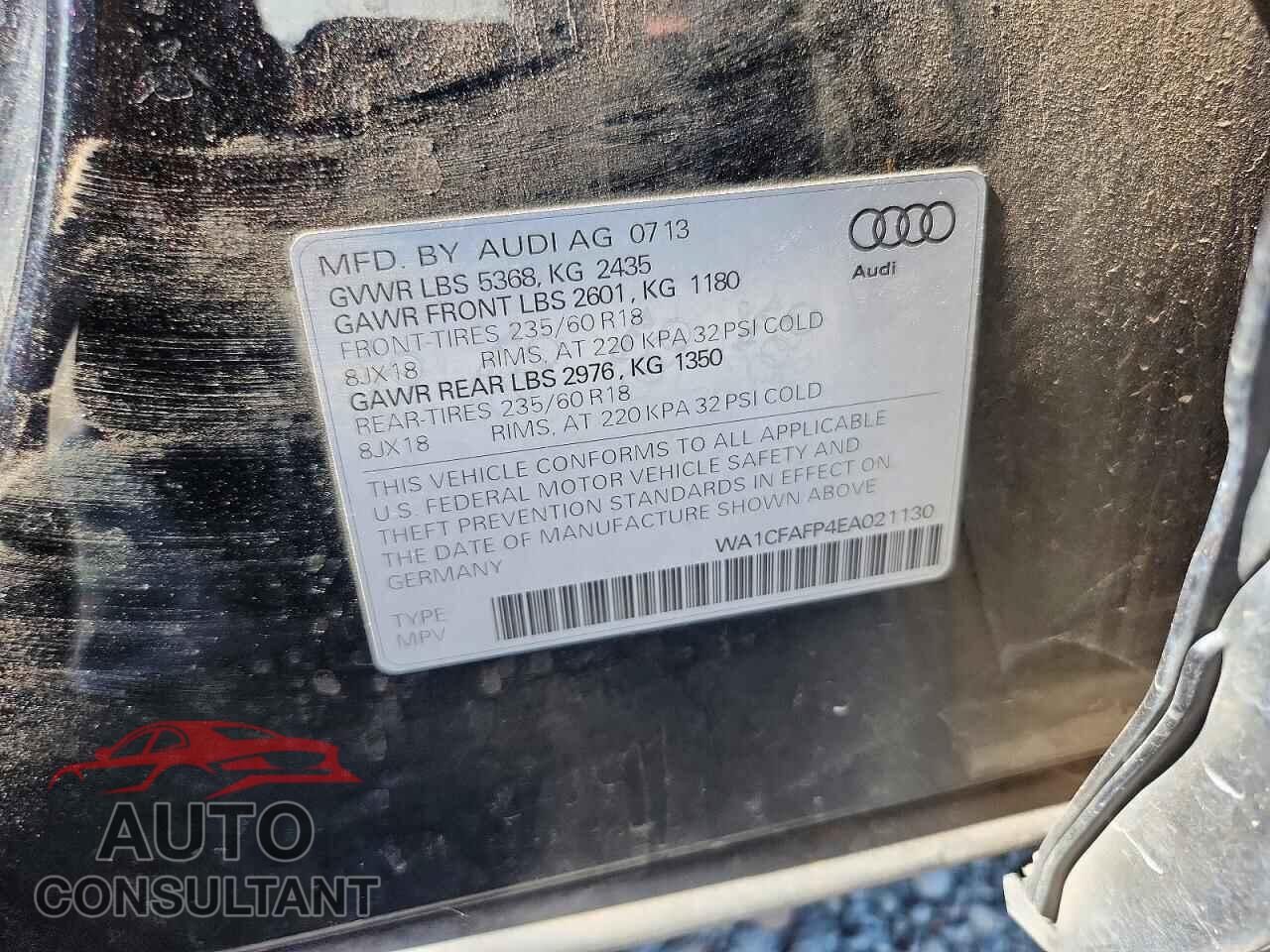 AUDI Q5 2014 - WA1CFAFP4EA021130