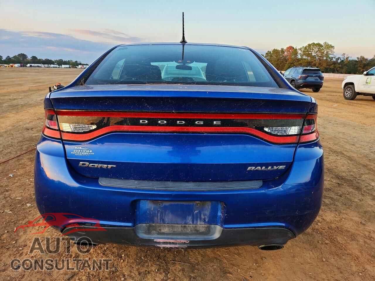 DODGE DART 2013 - 1C3CDFBA7DD107561