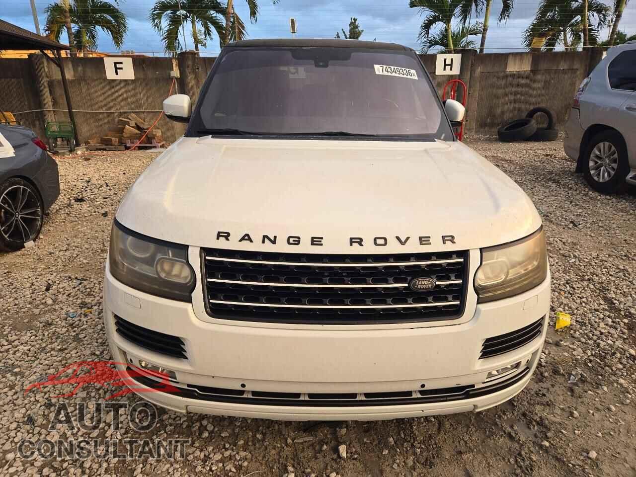 LAND ROVER RANGEROVER 2013 - SALGS2DF8DA107566