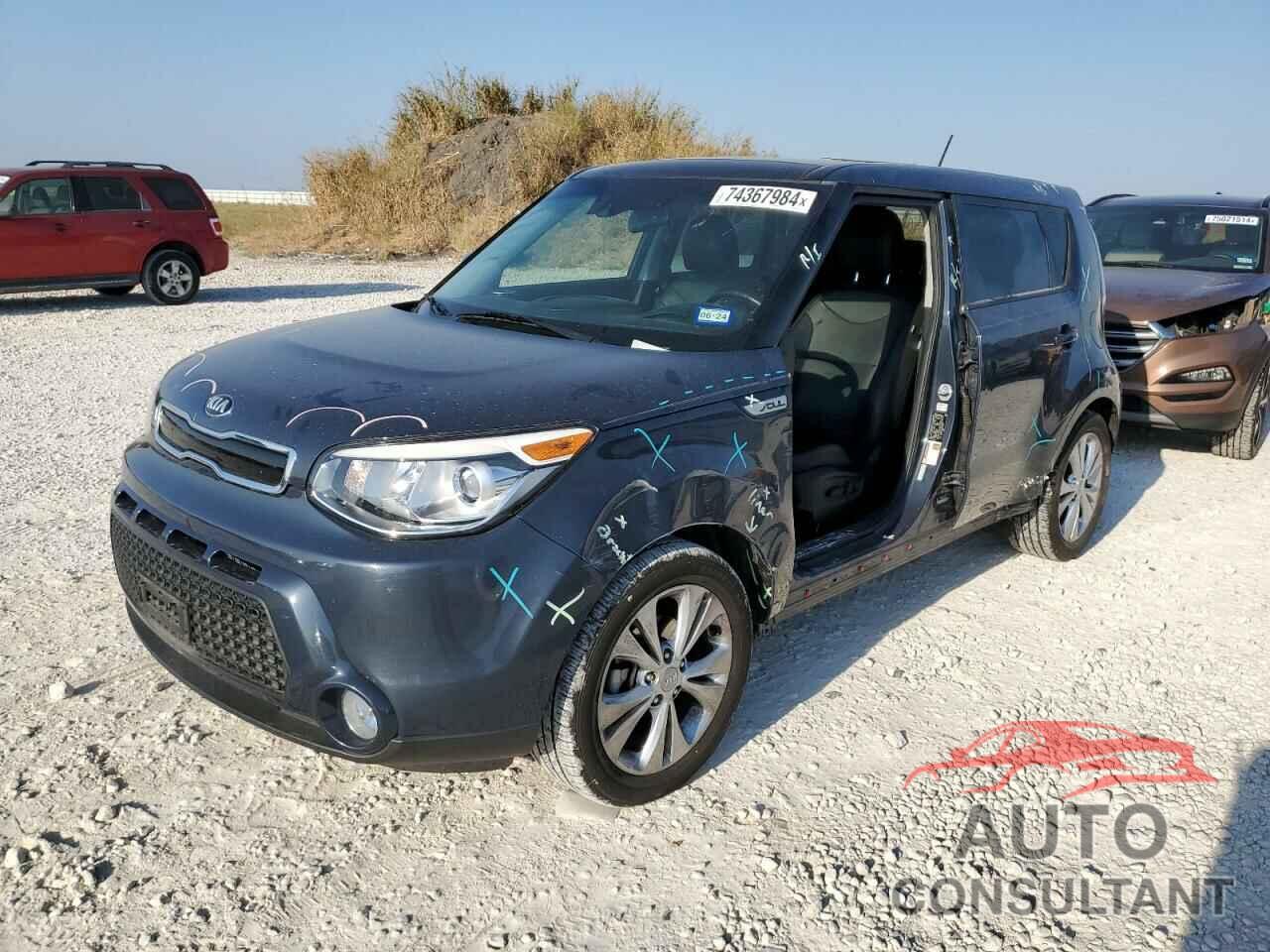 KIA SOUL 2016 - KNDJX3A57G7384291