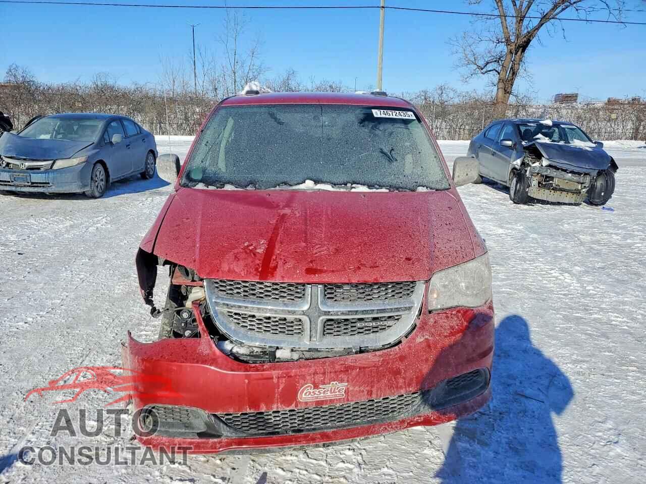 DODGE CARAVAN 2012 - 2C4RDGBGXCR267591