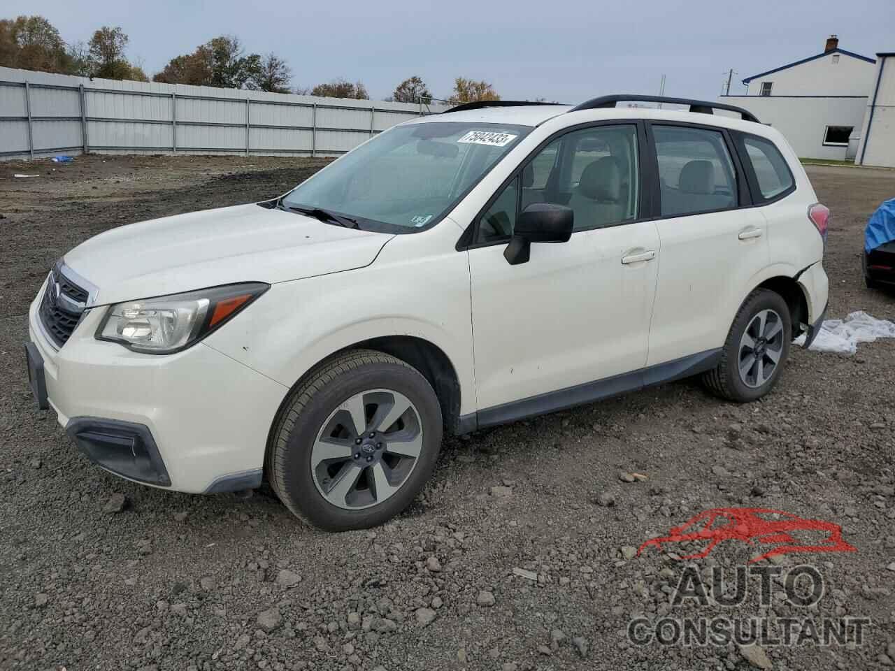 SUBARU FORESTER 2018 - JF2SJABC5JH564248