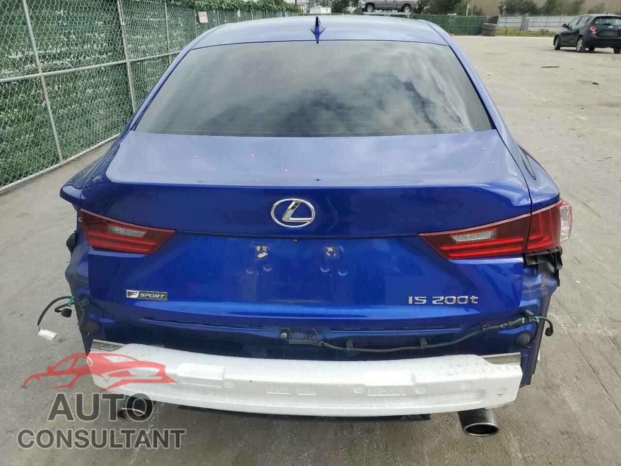 LEXUS IS 2016 - JTHBA1D24G5019766