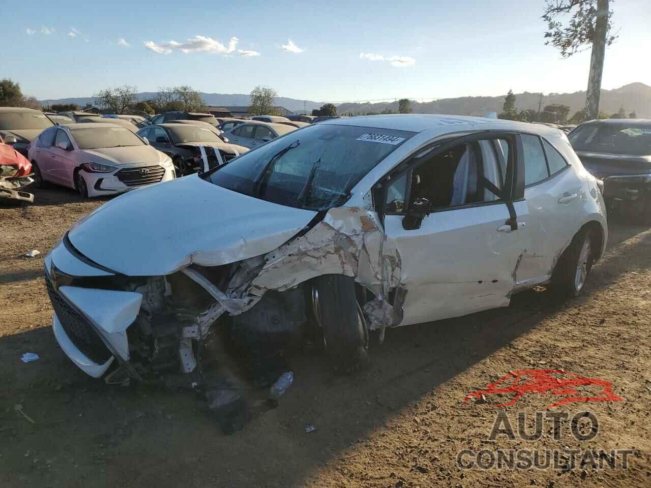 TOYOTA COROLLA 2019 - JTNK4RBE9K3066232