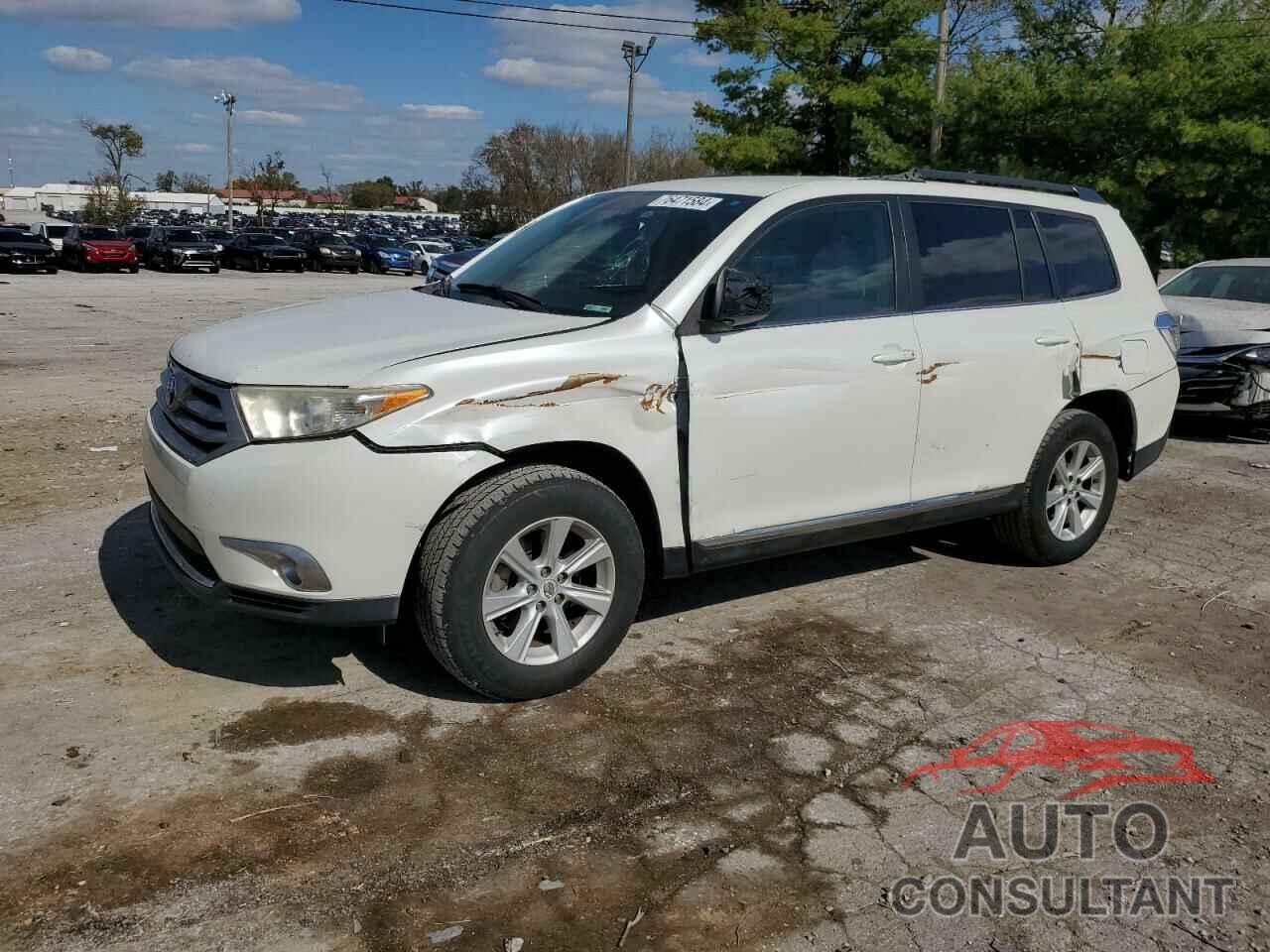 TOYOTA HIGHLANDER 2011 - 5TDZA3EH5BS008986