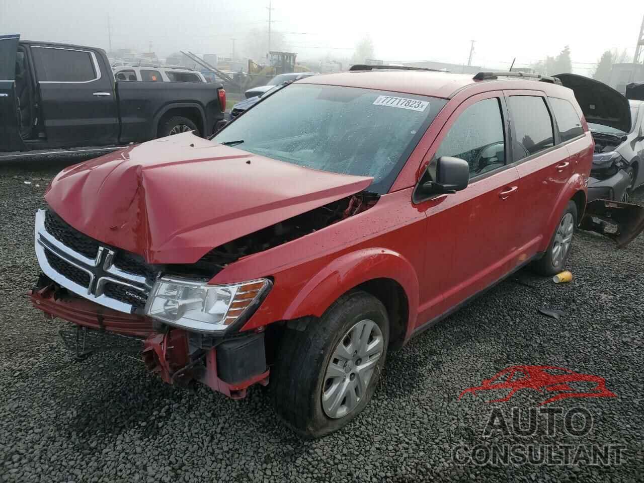 DODGE JOURNEY 2017 - 3C4PDCAB8HT605290