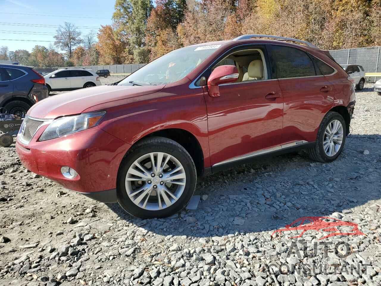 LEXUS RX450 2010 - JTJBC1BA1A2005545