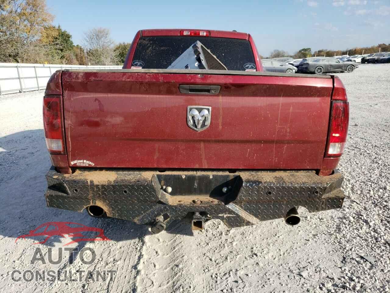 DODGE RAM 1500 2012 - 1C6RD6FT2CS259671