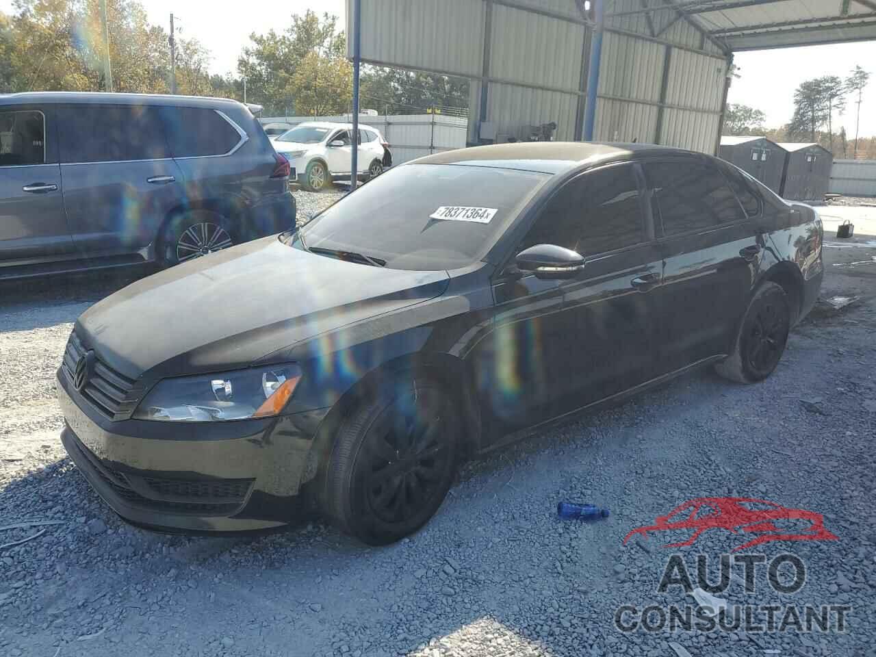 VOLKSWAGEN PASSAT 2012 - 1VWAP7A39CC102740